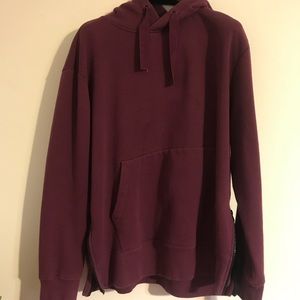 H&M hoodie dark purple/burgundy hoodie size M